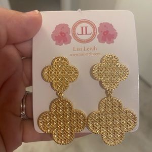 NWT Lisi Lerch Sloane double tier earrings